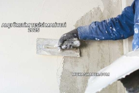 Alçı Üretim Tesisi Maliyeti 2025