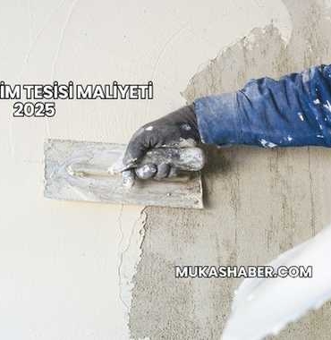 Alçı Üretim Tesisi Maliyeti 2025