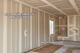 Alçıpan Üretim Tesisi Maliyeti 2025