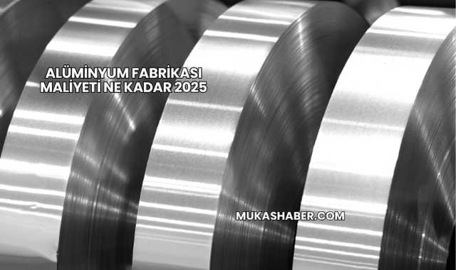 Alüminyum Fabrikası Maliyeti Ne Kadar 2025