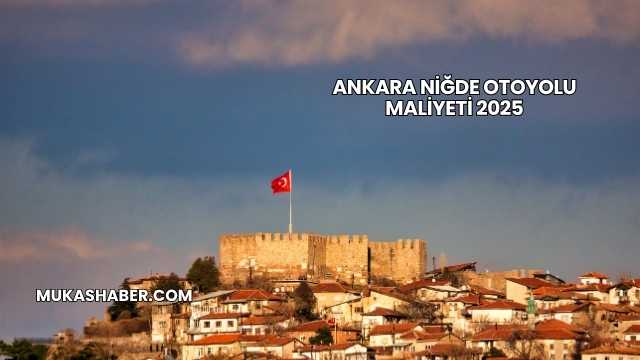 Ankara Niğde Otoyolu Maliyeti 2025