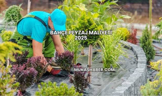 Bahçe Peyzaj Maliyeti 2025