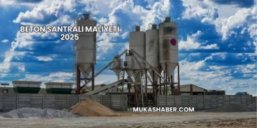 Beton Santrali Maliyeti 2025
