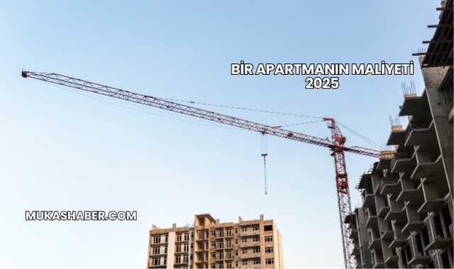 Bir Apartmanın Maliyeti 2025