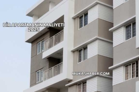 Bir Apartmanın Maliyeti 2025