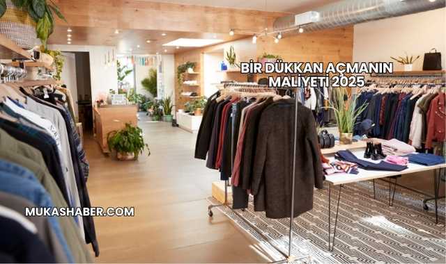 Bir Dükkan Açmanın Maliyeti 2025