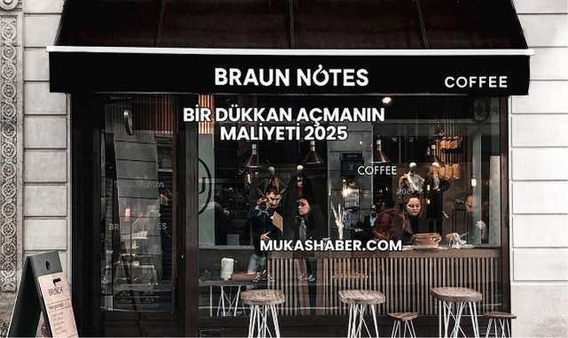 Bir Dükkan Açmanın Maliyeti 2025