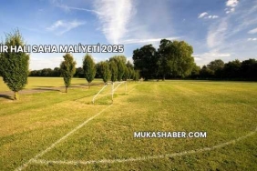 Bir Halı Saha Maliyeti 2025