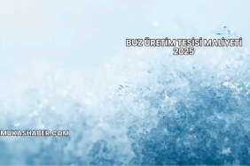 Buz Üretim Tesisi Maliyeti 2025