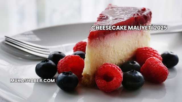 Cheesecake Maliyeti 2025