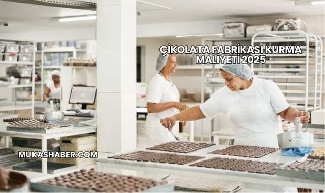 Çikolata Fabrikası Kurma Maliyeti 2025