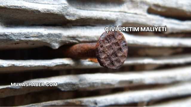 Çivi Üretim Maliyeti