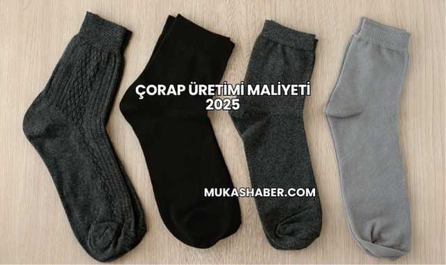 Çorap Üretimi Maliyeti 2025