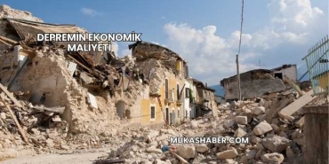Depremin Ekonomik Maliyeti