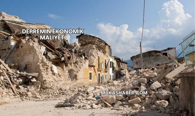 Depremin Ekonomik Maliyeti