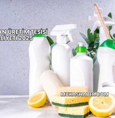 Deterjan Üretim Tesisi Maliyeti 2025