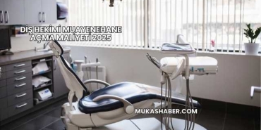 Diş Hekimi Muayenehane Açma Maliyeti 2025