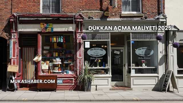 Dükkan Açma Maliyeti 2025