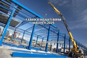 Fabrika İnşaatı Birim Maliyeti 2025