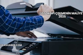 Fotokopi Çekmenin Maliyeti 2025