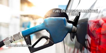Fuel Oil ile Isınma Maliyeti 2025