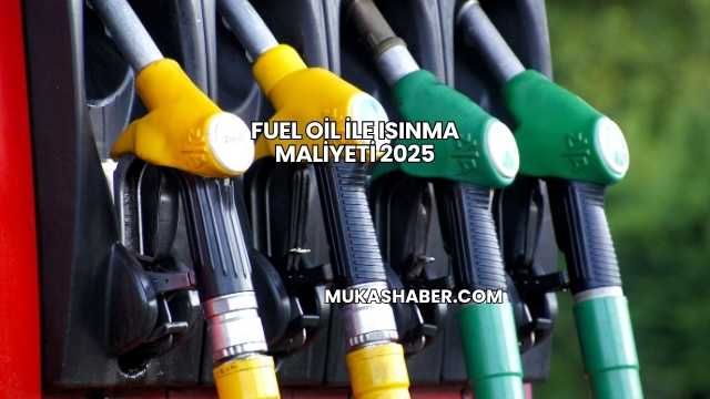 Fuel Oil ile Isınma Maliyeti 2025