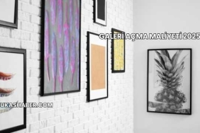 Galeri Açma Maliyeti 2025