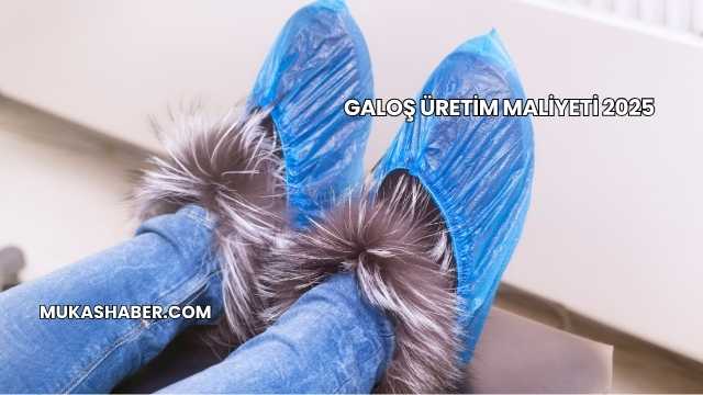 Galoş Üretim Maliyeti 2025