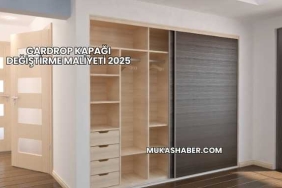 Gardrop Kapağı Değiştirme Maliyeti 2025