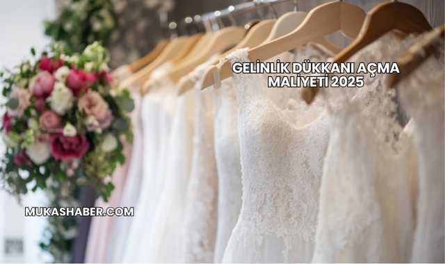 Gelinlik Dükkanı Açma Maliyeti 2025