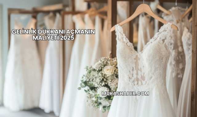 Gelinlik Dükkanı Açmanın Maliyeti 2025
