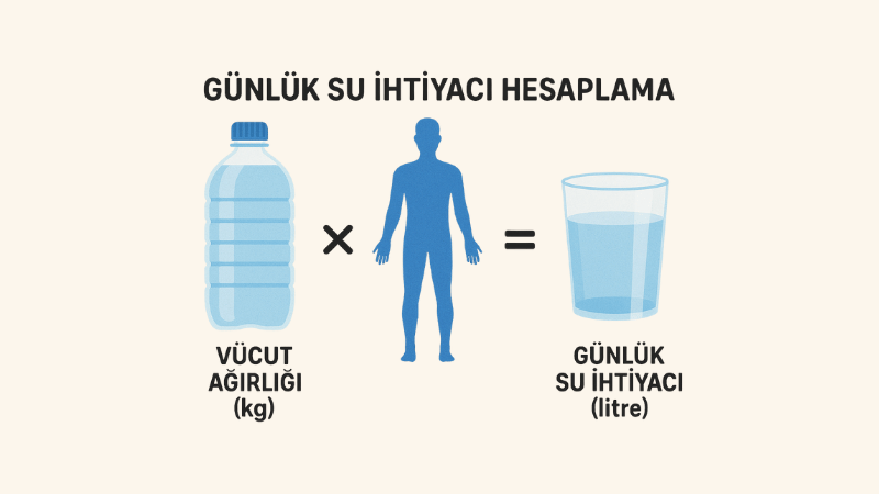 Günlük Su İhtiyacı Hesaplama
