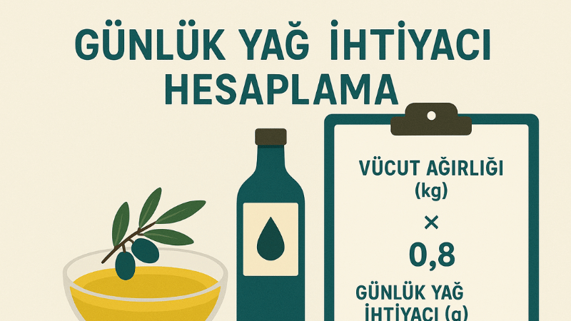 Günlük Yağ İhtiyacı Hesaplama