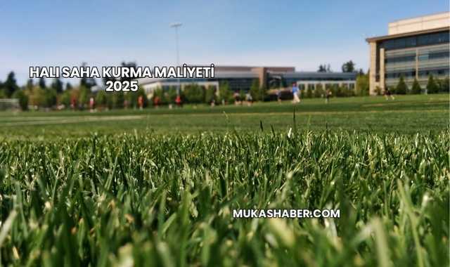 Halı Saha Kurma Maliyeti 2025