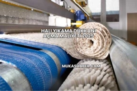 Halı Yıkama Dükkanı Açma Maliyeti 2025
