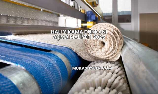 Halı Yıkama Dükkanı Açma Maliyeti 2025