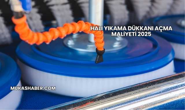 Halı Yıkama Dükkanı Açma Maliyeti 2025