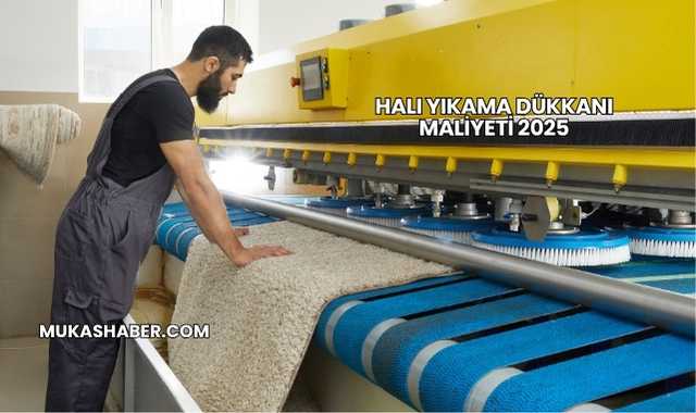 Halı Yıkama Dükkanı Maliyeti 2025