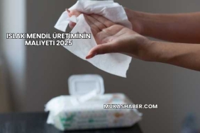Islak Mendil Üretiminin Maliyeti 2025