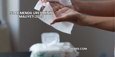Islak Mendil Üretiminin Maliyeti 2025