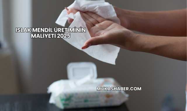 Islak Mendil Üretiminin Maliyeti 2025