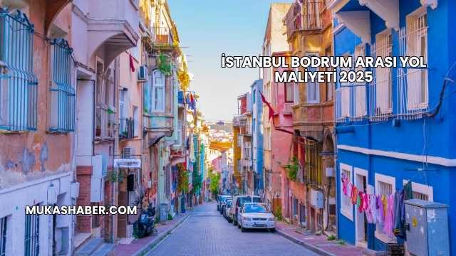 İstanbul Bodrum Arası Yol Maliyeti 2025