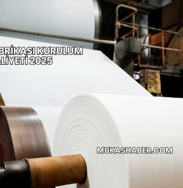 Kağıt Fabrikası Kurulum Maliyeti 2025
