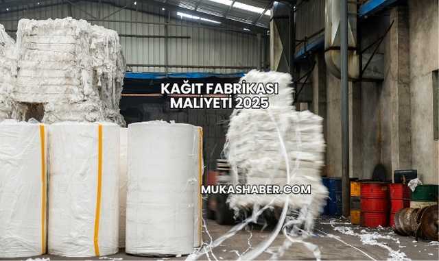 Kağıt Fabrikası Maliyeti 2025