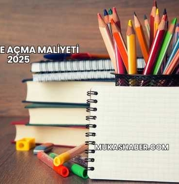 Kırtasiye Açma Maliyeti 2025
