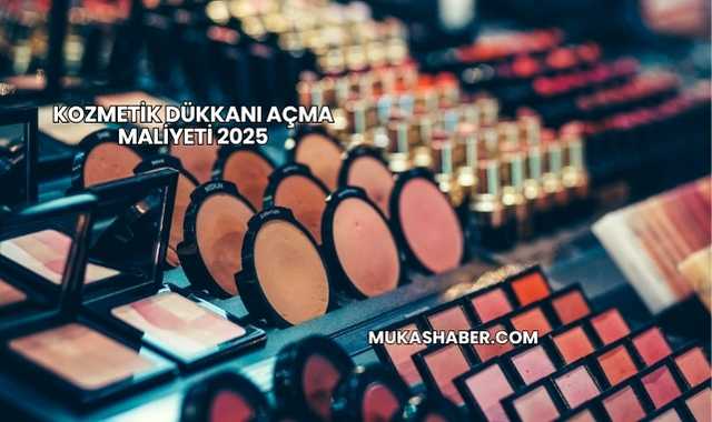Kozmetik Dükkanı Açma Maliyeti 2025