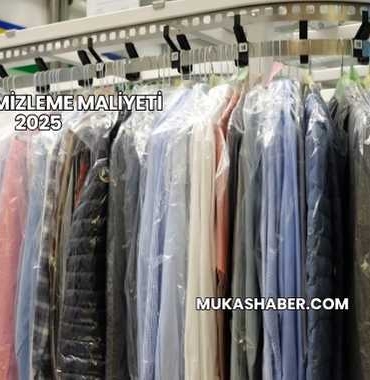 Kuru Temizleme Maliyeti 2025