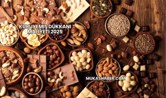 Kuruyemiş Dükkanı Maliyeti 2025