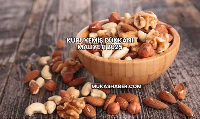 Kuruyemiş Dükkanı Maliyeti 2025
