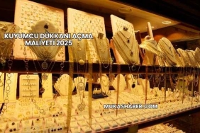 Kuyumcu Dükkanı Açma Maliyeti 2025